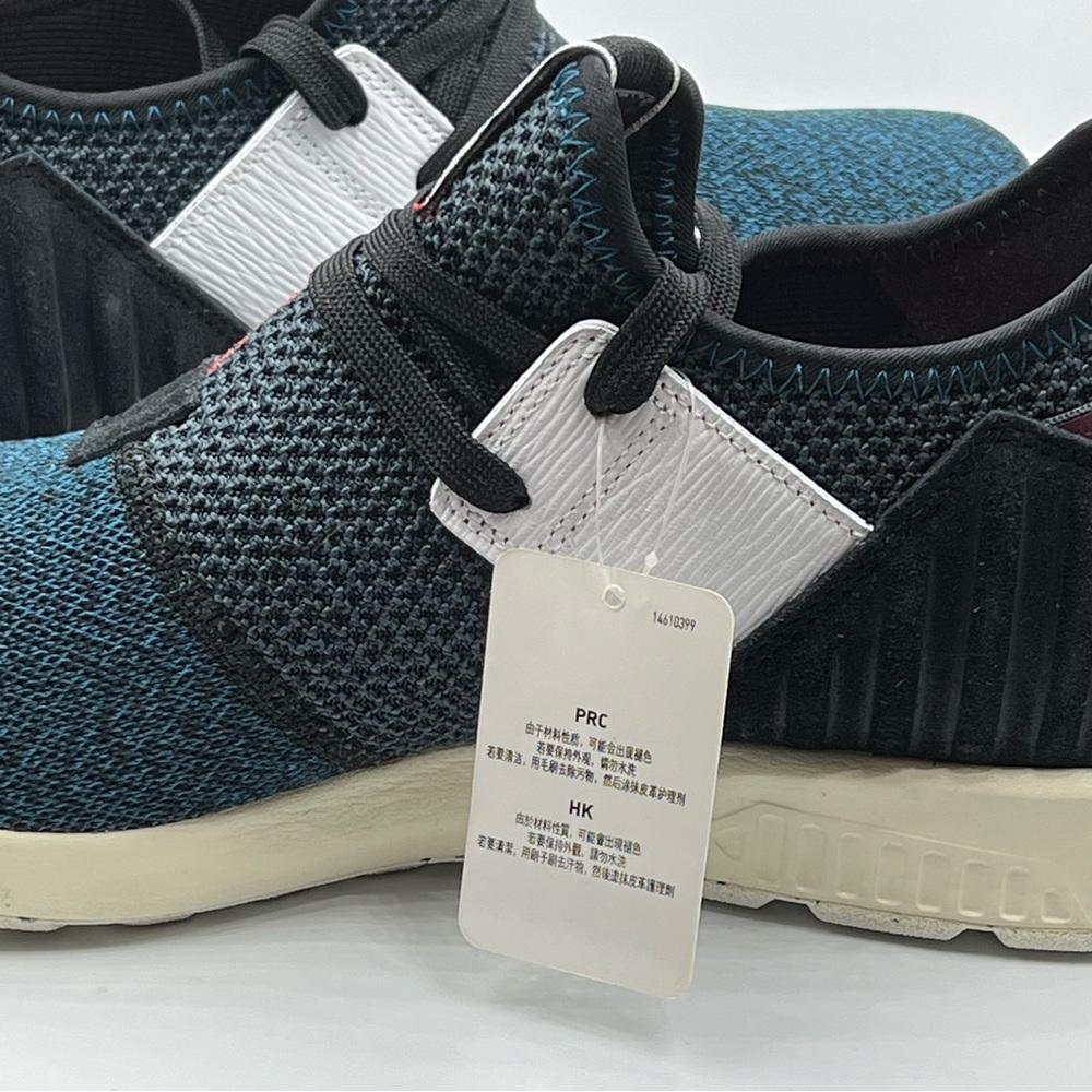 Adidas Zx Flux Plus Sneakers Men’s Shoe Sz. 10 AQ5398 Blue Black NWOB - Picture 4 of 7